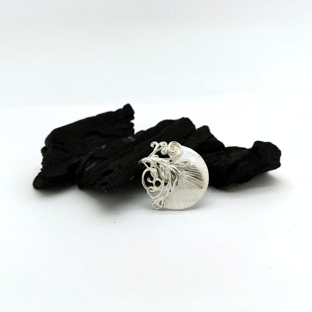 Faire dans la dentelle - Dentelle pleine - Bague XL