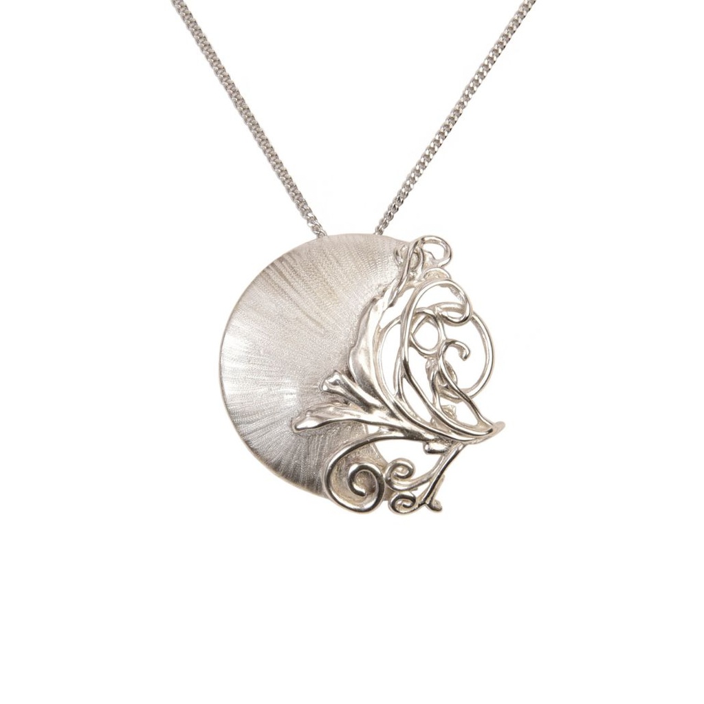 Faire dans la dentelle - Pendentif XL
