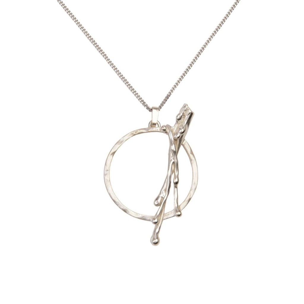 Tristesse -  Pendentif L avec bélière articulée
