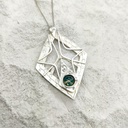 Zilver en Glas - Hanger XL